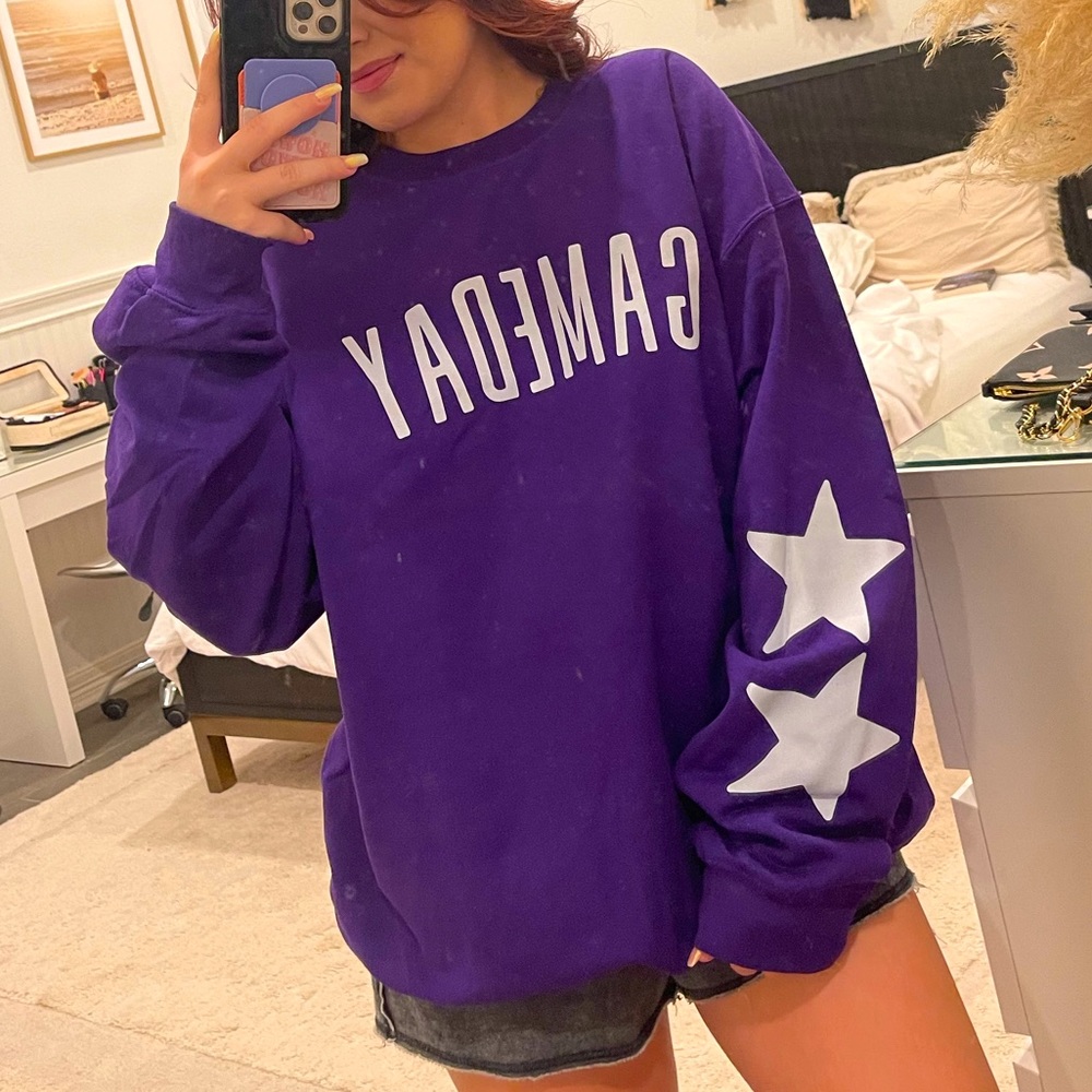 Purple Gameday Sweatshirt